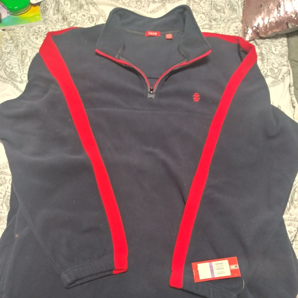 Izod 3/4 zip pullover fleece